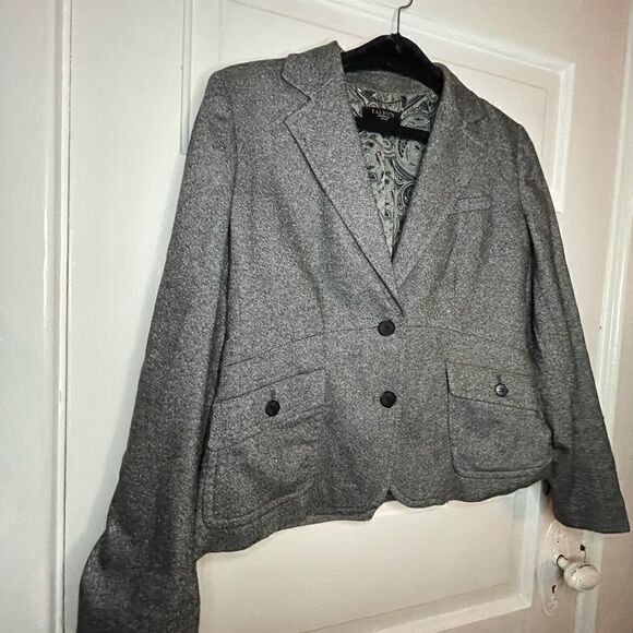 Talbots Wool Blend Lined Blazer - Picture 4 of 9